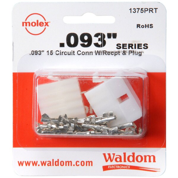 Main product image for Molex 15-Pin Connector Kit 0.093" 1 Set 092-566